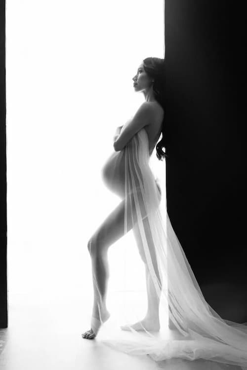 maternity silhouette photography encinitas