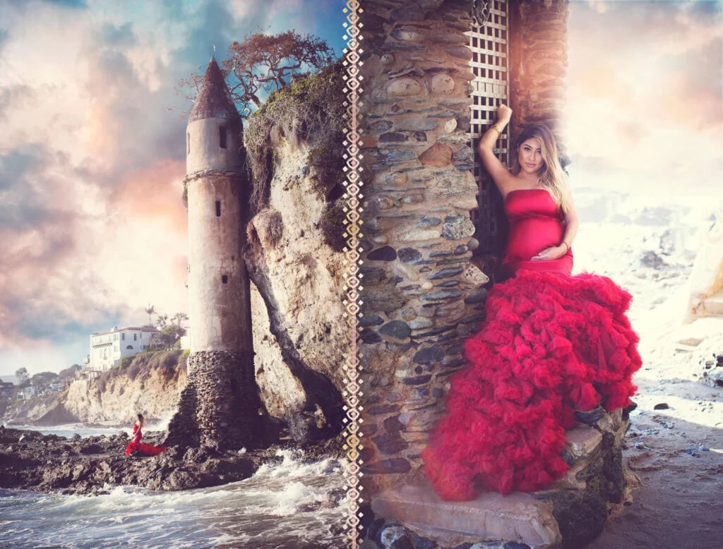 How is fine art photography different from traditional maternity photos
