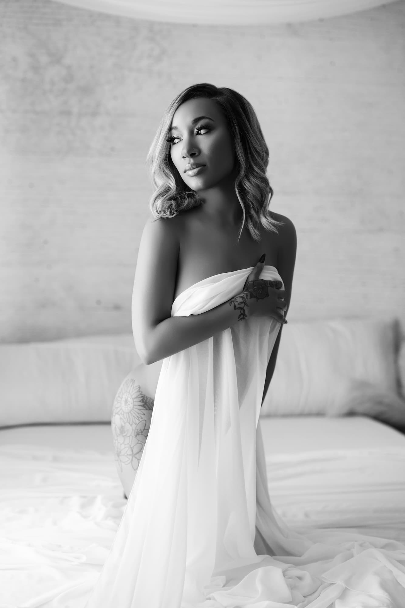 elegant boudoir wedding photos near me in la jolla